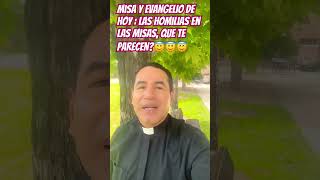 Misa y evangelio de hoy Las homilias en las Misas que te parecen 😇😇😇 [upl. by Urita]