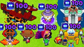 How Good Are ALL MAXED PARAGONS BTD6 [upl. by Pasia]