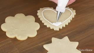 How to Decorate Cookies with Royal Icing [upl. by Eade540]