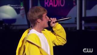 Justin Bieber  Let Me Love You Live at Z100s Jingle Ball 2016 iHeartRADIO [upl. by Hevak]