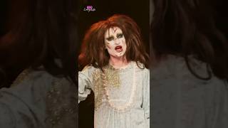 quotGottmik as Linda BlairThe Exorcistquot dragrace shorts [upl. by Walke25]