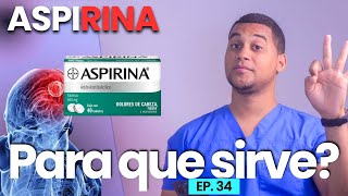 ASPIRINA PARA QUE SIRVE  3 COSAS [upl. by Elledoj]