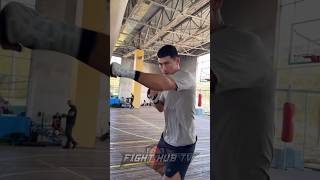 Dmitry Bivol bareknuckle training for Artur Beterbiev [upl. by Cardie]