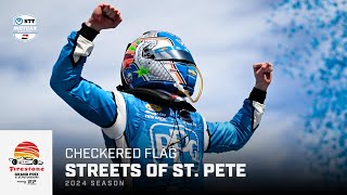 Josef Newgarden dominates to win season opener at St Petersburg  2024  INDYCAR Highlights [upl. by Roxane]