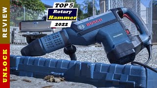 ✅ Top 5 Best Rotary Hammer Drill 2022 Tested amp Reviewed [upl. by Ivy]