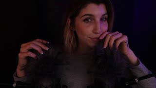 ASMR  Positive Gentle Whispers in the Rain 🌧️ Dark for Sleep [upl. by Arten]