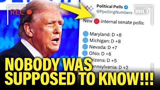 Trump gets TERRIBLE NEWS as NIGHTMARE INTERNAL Poll LEAKS [upl. by Franza856]