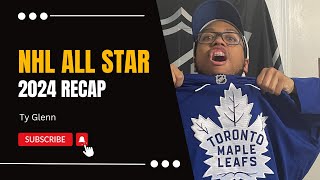 NHL All Star 2024 Recap [upl. by Hgielrac301]