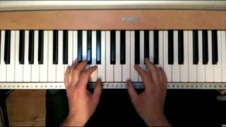 Piano tutorial  advanced ballad comping exercise [upl. by Aihsiyt803]