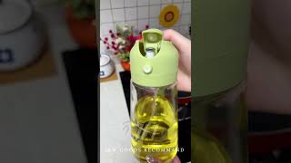 olive oil spray bottlecan also be poured 👍🫰✨️🌷 2 in 1 olive oil Dispenser Bottle cooking [upl. by Ernst4]