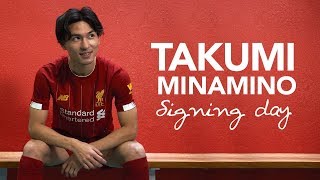 Signing Day VLOG Minaminos first day at Liverpool  サイニングVlog  南野拓実選手のリヴァプールFCでの初日に密着 [upl. by Nims78]