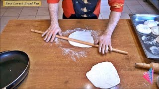 lavash bread recipe easy homemade [upl. by Asselem491]