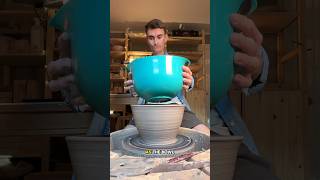 making ceramic mixing bowls 🥣 [upl. by Panchito]