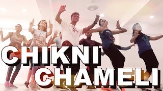 Zumba Dance Routine  Bollywood  Chikni Chameli  Agneepath  Choreography Ganesh Manwar [upl. by Dorren246]