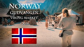 NORWAY Gudvangen Viking Market 2018 Cinematic 4K iPhone 8 Plus film [upl. by Blight]