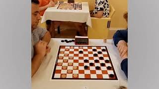 Shvartsman  Groenendijk European Draughts Championship 2024 blitz [upl. by Marc]