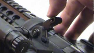 Adjusting LaRue Tactical Locking Levers [upl. by Harrad]