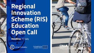 Regional Innovation Scheme RIS Education Open Call  Info Session [upl. by Milissent520]