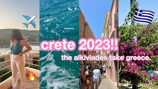 crete 2023  holiday vlog [upl. by Kenlee]