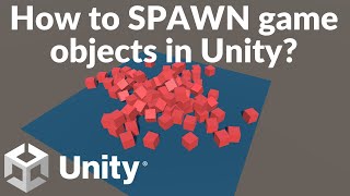 How to Spawn Objects in Unity Using Instantiate [upl. by Lezti]