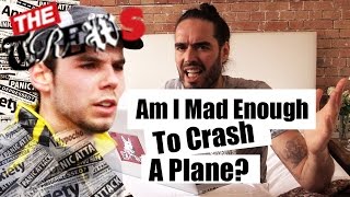 Am I Mad Enough To Crash A Plane Into A Mountain Russell Brand The Trews E287 [upl. by Nodnelg]