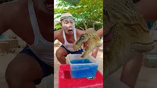 Woiy fasting  dino minum es soda biru shorts viralvideo lucu [upl. by Aileon250]