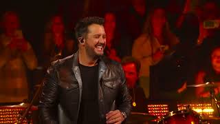 Luke Bryan  Hits Medley LIVE from the 57th Annual CMA Awards [upl. by Nilsoj]