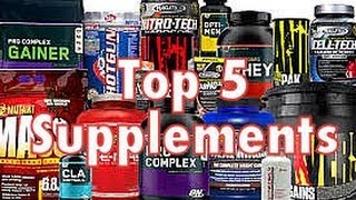 Meine Top 5 der besten amp quotwichtigstenquot Supplements  Was wirklich wirkt [upl. by Ihn]