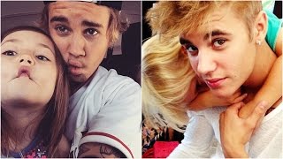 Justin Bieber and Jazmyn Bieber amp Jaxon Bieber  Funny Cute Moments [upl. by Ednyl]