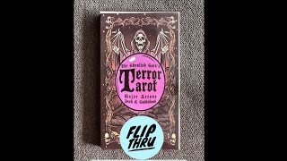 Terror Tarot  a tarot deck flip thru [upl. by Baese806]