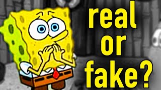 Found SpongeBob Sailor Mouth Audio Real or Fake [upl. by Fried593]