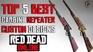 The Five Best Carbine Repeater Designs in Red Dead Online Weapon Customization [upl. by Congdon]