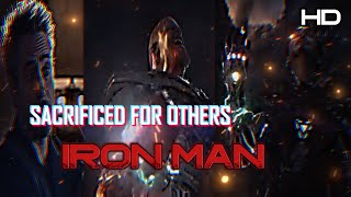 Sacrificed for others  Iron Man  Leader  zeroeditz762 mcu [upl. by Anwahsal768]