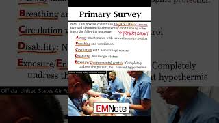 Primary Survey ABCDE of ATLS [upl. by Hepsibah]