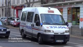 Fourgon de Police Marseille  Police Van in Marseille [upl. by Fezoj]