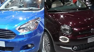 2017 Fiat 500 vs 2017 Ford Ka [upl. by Anyg]