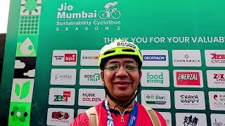 Jio Mumbai Sustainability Cyclothon 2023 [upl. by Jerrie229]