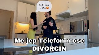 Po TRADHETOJ Gruan Me Nje Vajze Tjeter Me Kap Duke Folur Ne Telefon PRANK [upl. by Parcel262]