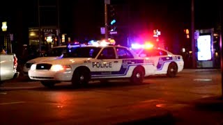 MONTREAL SPVM POLICE CARS RESPONDING [upl. by Tiras]