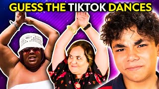 Can Teens Guess Their Parents TikTok Dance Moves [upl. by Yrdua]