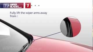 How to Fit Conventional Style Windscreen Wiper Blades [upl. by Esac375]