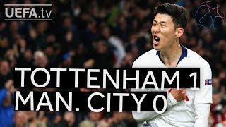 TOTTENHAM 10 MAN CITY UCL HIGHLIGHTS [upl. by Uuge]