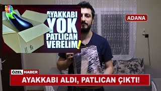 Ayakkabı Sipariş Etti Patlıcan Geldi  Röportaj Adam [upl. by Panta]