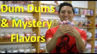 Dum Dums amp Mystery Flavors  TheCandyGuy [upl. by Norvol]