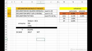 Gestion De La Paie  Formation la comptabilité [upl. by Thetisa994]