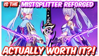 Is the Mistsplitter Reforged ACTUALLY WORTH IT Keqing amp Ayaka Damage Showcase  Genshin Impact [upl. by Ednarb]