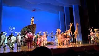 The Lion King on Broadway Curtain Call [upl. by Sandon453]