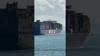 Msc shippingshipmscamanthakurcontainershipviralshortstrending youtubeshortsviralreels [upl. by Lais660]