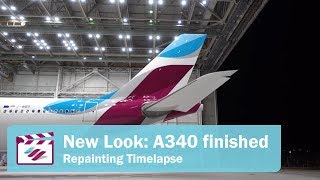 New Look the finished A340  Eurowings [upl. by Pleasant84]