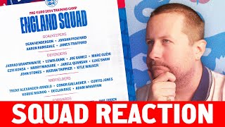 Reacting to England’s EURO 2024 provisional squad [upl. by Chil563]